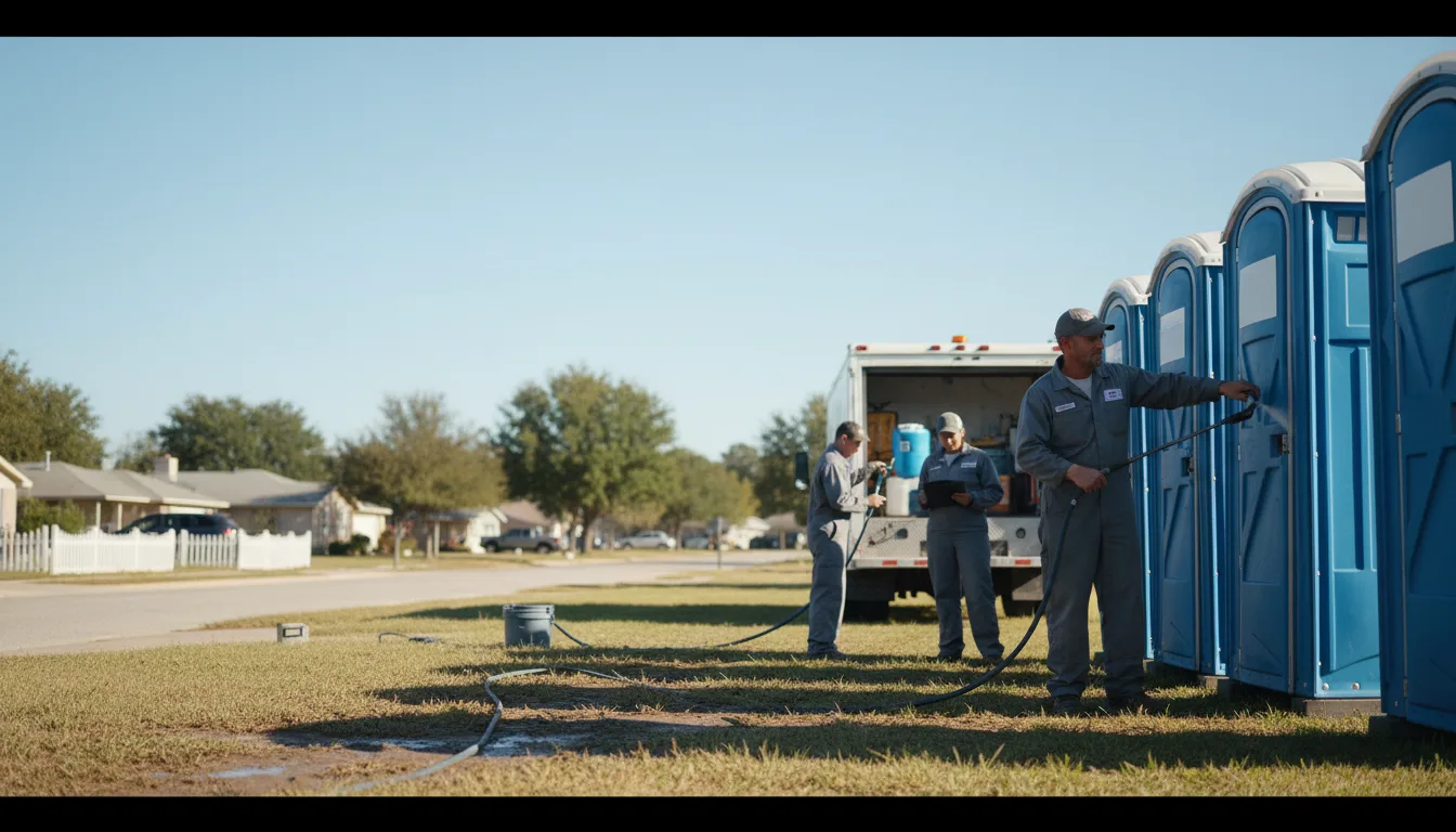 Long-Term Portable Toilet Rental in Warwick, ND near me
